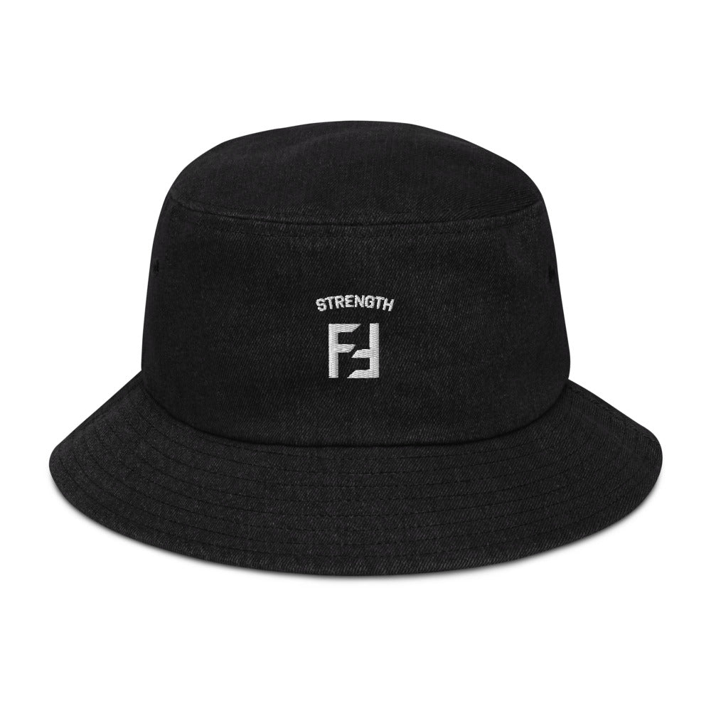 Forza Monogram Denim bucket hat