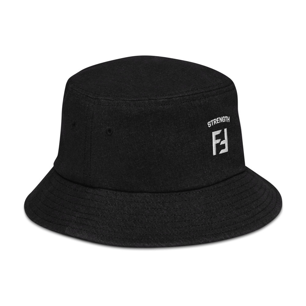 Forza Monogram Denim bucket hat