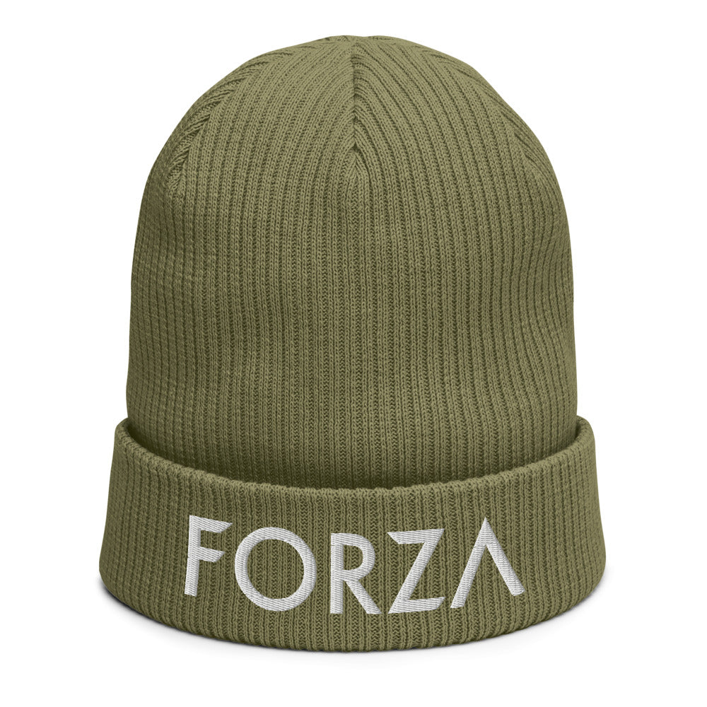 Forza Organic ribbed beanie