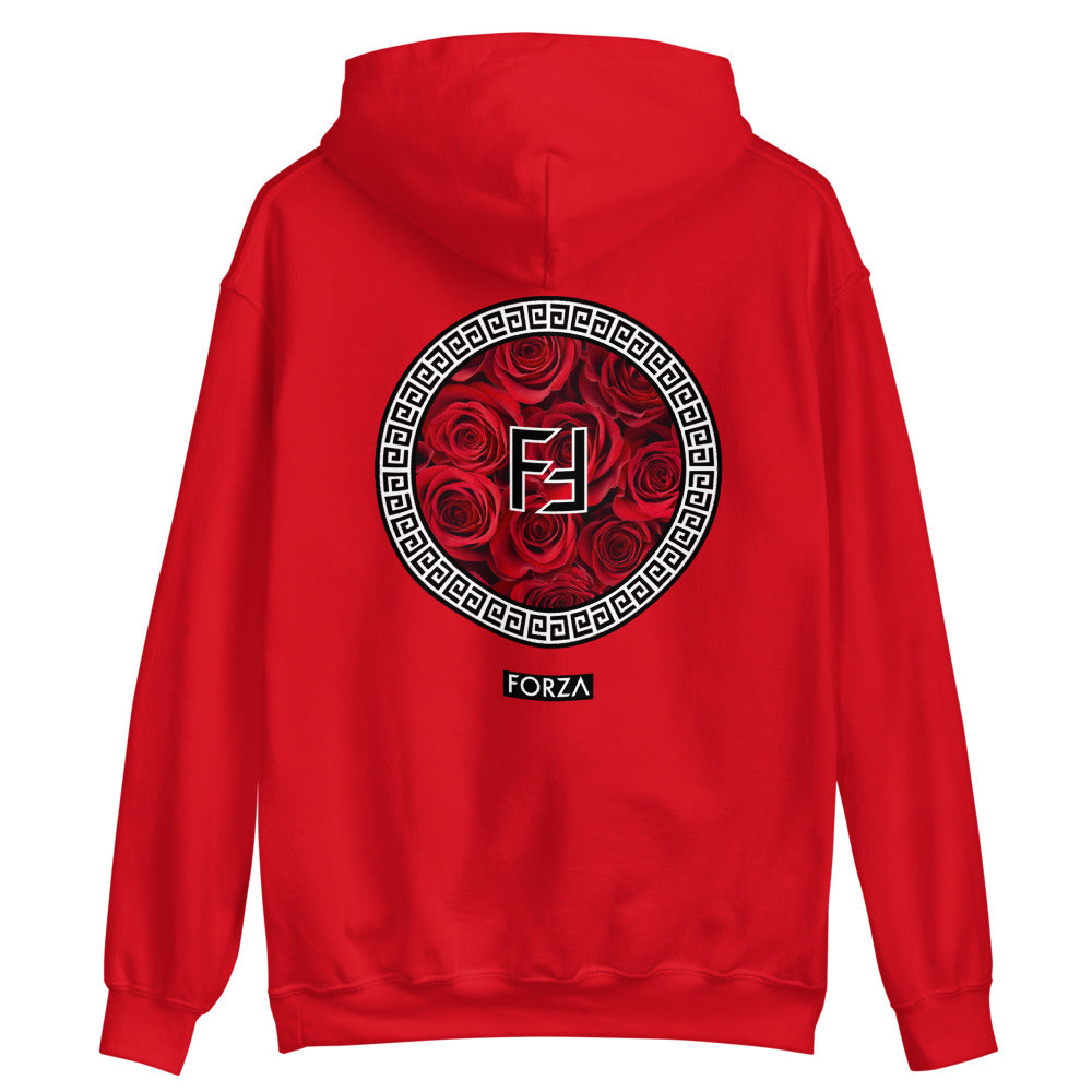 Forza Red Rosace (Rose-a-chi) Unisex Hoodie