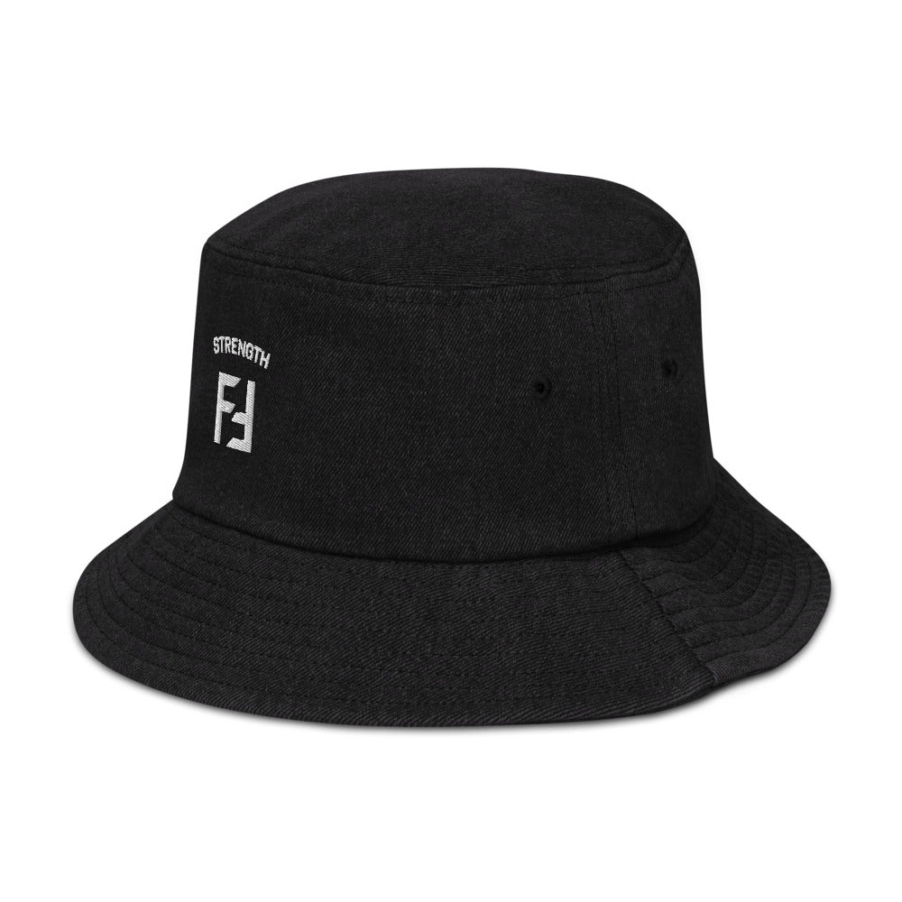 Forza Monogram Denim bucket hat
